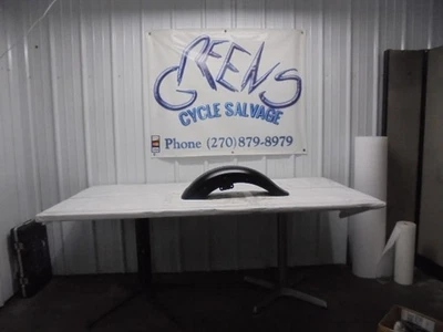 2020 INDIAN SCOUT BOBBER BLACK OEM FRONT WHEEL FENDER - Image 1 of 4