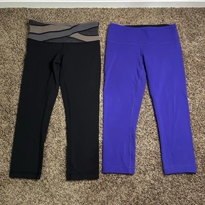 Leggings recortados Lululemon talla 6 - Juego de dos - Imagen 1 de 11