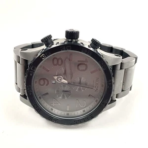 NIXON Simplify Watch Men's 51-30 CHRONO Gunmetal - Picture 1 of 6