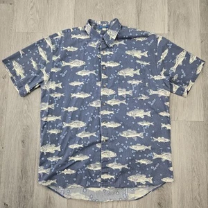 Camisa Pendleton Vintage Grande Pana Pez Hawaiano Abotonada Hecha en Hong Kong - Imagen 1 de 5