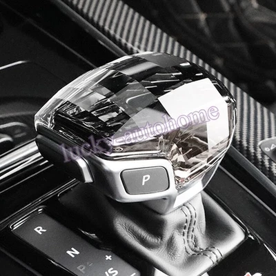 Crystal Gear Shift Knob Cover For Audi A4 S4 A5 S5 Q5L SQ5 RS4 RS5 Q7 2016-2024 - Imagem 1 de 4