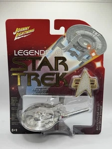 Johnny Lightning Legends of Star Trek Enterprise NX-01 w/ Battle Damage - Picture 1 of 6