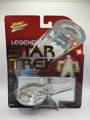 Johnny Lightning Legends of Star Trek Enterprise NX-01 w/ Battle Damage - Image 1 of 4