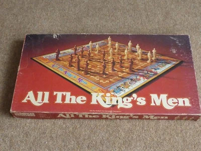 Parker Bros All the Kings Men Board Game 1979 complete - Image 1 of 4