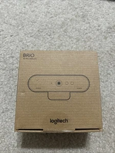 Nowa fabrycznie zapieczętowana | Kamera internetowa Logitech Brio 4K Pro V-U0040 4K Ultra HD Video & HDR - Zdjęcie 1 z 3