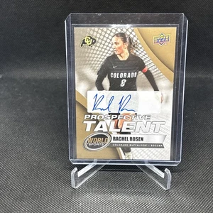 Rachel Rosen 2025 Upper Deck World of Sports Prospective Talent Auto RC #401 - Imagen 1 de 2