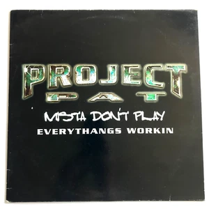 Project Pat – Mista Don't Play Everythangs Workin Vinyl Sampler Promo 2001 *DL - Picture 1 of 5