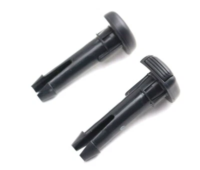 2014-2019 Nissan Versa Note Htbk Assento Frontal Esquerdo/Direito Guia Encosto de Cabeça Carvão - Imagem 1 de 4