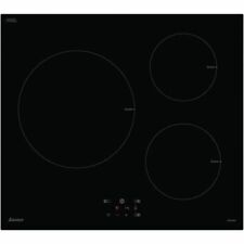 Table de cuisson induction SAUTER - 3 foyers   L60 cm   SI934B   7200W   Noir