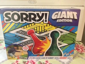 Hasbro Gaming SORRY GIANT EDITION Board Game Indoor Outdoor Brand new Sealed - Picture 1 of 2