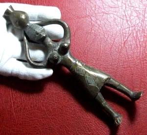African Vintage or Ancient Phoenician Arabic Hebrew goddess Ashtart large bronze - Picture 1 of 11