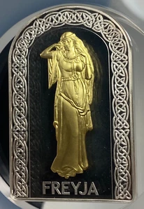 2012 GILT ANDORRA SILVER 10 DENARS FREYJA GODDESS OF LOVE NGC PF 69 ULTRA CAMEO - Picture 1 of 8