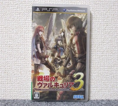PSP Valkyria Chronicles 3 Japan PlayStation Portable Japanese Ver SEGA - Image 1 of 3