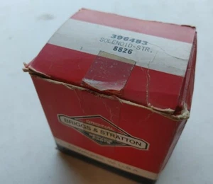 Genuine Briggs & Stratton Solenoid Str 396483 8826 - Picture 1 of 2