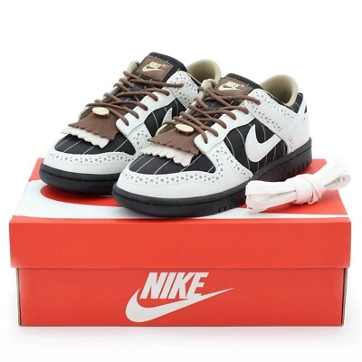 FV3642-010 Nike Dunk Low Summit Blanco Cacao Wow Brogue Rayas Negro (Mujer) Foto 1 de 4