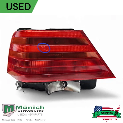 1992-1994 Mercedes Benz S320 300SE 400SEL Left Side Tail Light 1408200564 Used. - Image 1 of 4