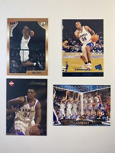 1998-99 Paul Pierce Rookie and College Lot (4) Topps Impulse Press Pass