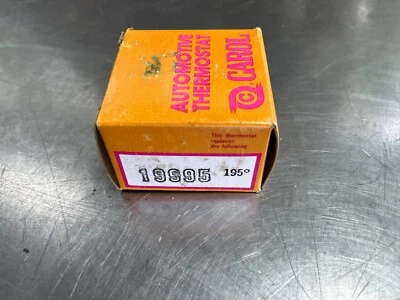 19995 CAROL  195 Degree  THERMOSTAT    1-9995 ,  30298 Foto 1 de 4