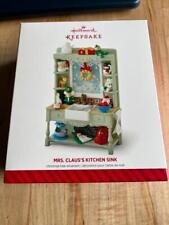 Hallmark Keepsake Ornament 2014 Mrs. Claus's Kitchen Sink Limited Edition Green