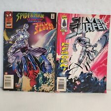 Silver Surfer #118 & Spider-Man Team-Up #2 Marvel Comics 