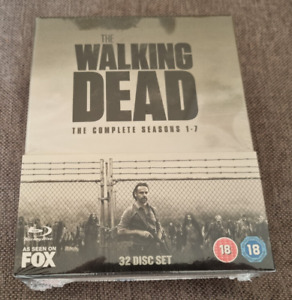 Blu Ray Boxset The Walking Dead Complete Seasons 1-7 New Sealed