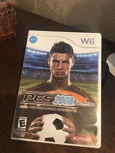 PES 2008 Pro Evolution Soccer 2008 (Nintendo Wii) GAME COMPLETE with MANUAL VG