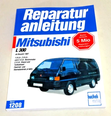 Manual de Reparación Mitsubishi L 300 - Todos Modelos Inclusive 4x4-Ab Año Fab. - Imagen 1 de 2