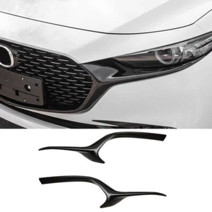 Parrilla delantera exterior exterior para Mazda 3 Axela 2020-22 ABS brillante borde de parrilla - Imagen 1 de 7
