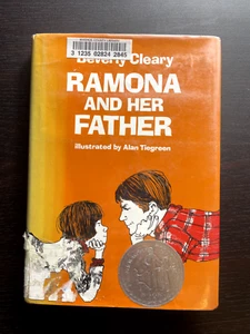 Ramona and Her Father by Cleary, Beverly 1977 First Edition ExLib - Picture 1 of 5