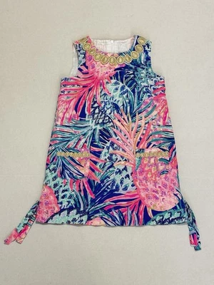 Vestidos de cambio Lilly Pulitzer para niñas talla 6 rosa y azul Foto 1 de 4