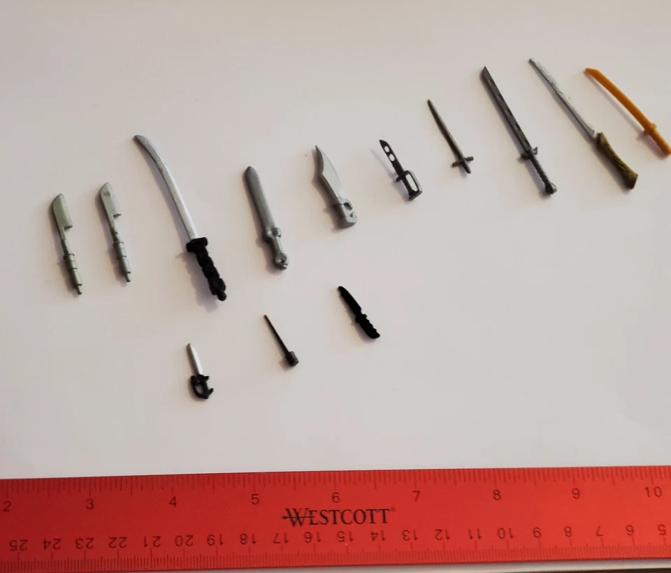 Figura de acción 1/18 arma espada cuchillo lote forraje personalizado 3,75 Joytoy Star Wars Foto 1 de 4