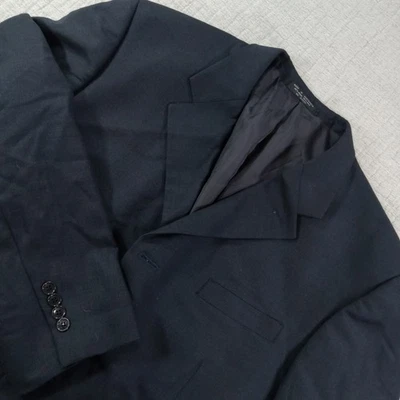 Blazer Jones New York Lana/Seda Traje Chaqueta Abrigo Deportivo 44S Azul Marino Clase Foto 1 de 4