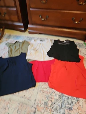 Lot of 6 New York & Company Tops Size Small Women's - Image 1 of 4