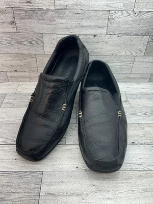 Merrell Shoes Mens Size 10 Black Leather Slip On Loafers Comfort Dress Casual - Image 1 of 4