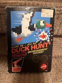 Rare &ldquo;Game of&rdquo; Box Variant Duck Hunt Game Nintendo NES. Mattel, Canadian Excl.