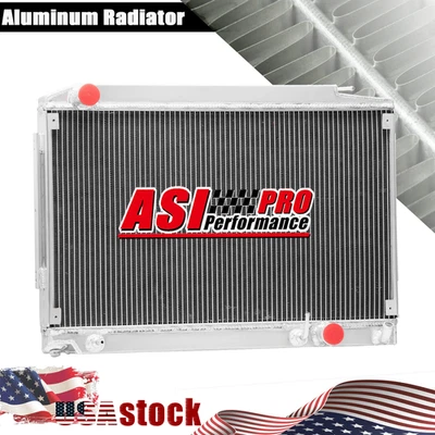 3 Row Radiator Fits 1975-1980 Mercedes-Benz 450SL 75-79 450SLC 1981 380SL 380SLC Foto 1 de 4