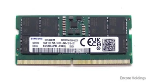 HP 16GB 1RX8 SODIMM Memory Module - DDR5 5600 MT/s 1.1V M425R2GA3PB0-CWM - Picture 1 of 1