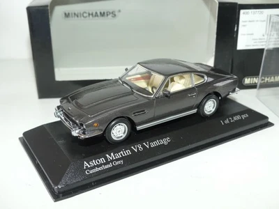 ASTON MARTIN V8 VANTAGE COUPE 1987 Gris MINICHAMPS 1:43 - Photo 1/2
