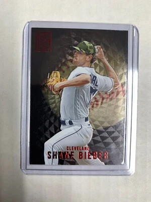 Shane Bieber 2022 Panini Capstone Luxury Suites Red Cleveland Guardians #170 - Image 1 of 2