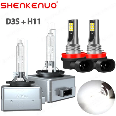 Faros antiniebla LED H11 para Buick Enclave 2013 2014 - D3S Xenon HID Foto 1 de 4