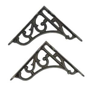 Par de soportes de estante estilo antiguo hierro fundido HERITAGE 180 x 200 - Imagen 1 de 4