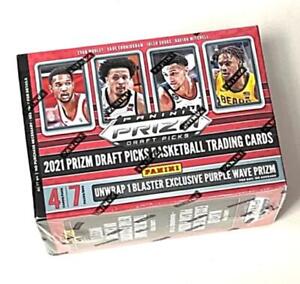 2021 Panini Prizm Draft Picks Basketball Blaster Box (7 packs, 4 cards per pack)