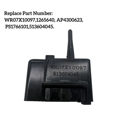 Relé compresor refrigerador WR07X10097 y arrancador de sobrecarga para refrigeradores GE Foto 1 de 4