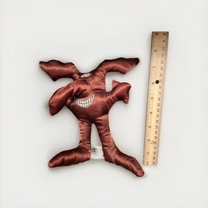 VTG 70s Stuffies Brother Art Reddish Satin Monster Plush Stuffed Novelty USA - Bild 1 von 12
