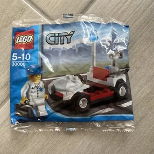 Lego City Medic's Doctor Vehículo Minifigura 30000 Bolsa de Polietileno NUEVO JUEGO SELLADO - Imagen 1 de 4