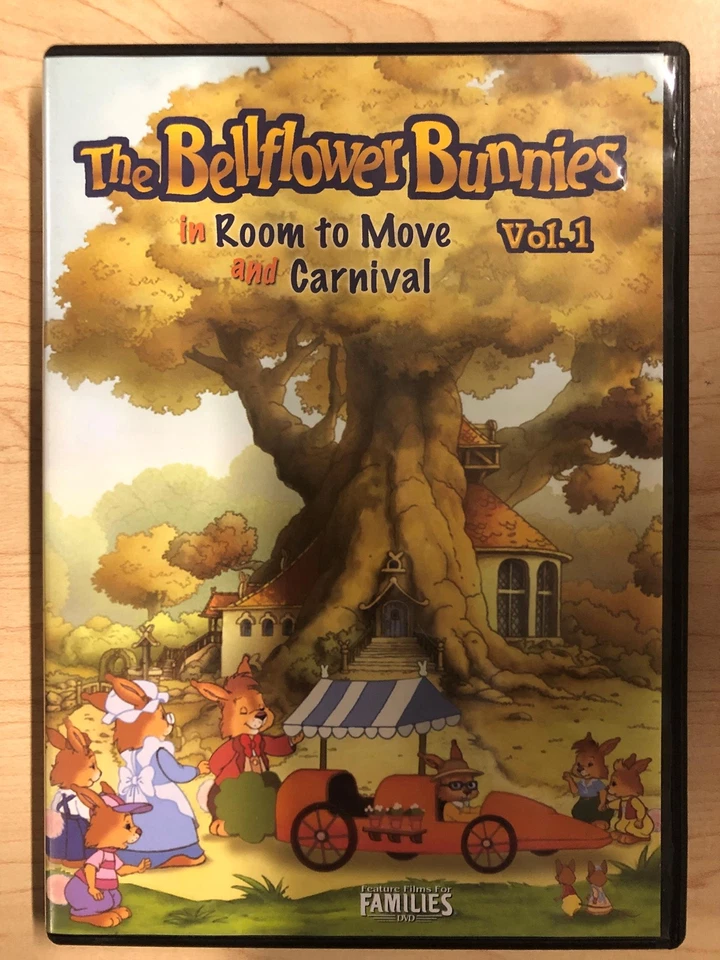 The Bellflower Bunnies Vol. 1 In Room to Move and Carnival (DVD, 2003) - K0107 - Image 1 of 1