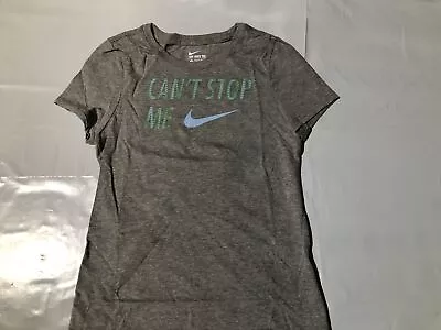 Nike Girl's Can't Stop Me Gray/Green/Blue A)3025-063  - Image 1 of 2