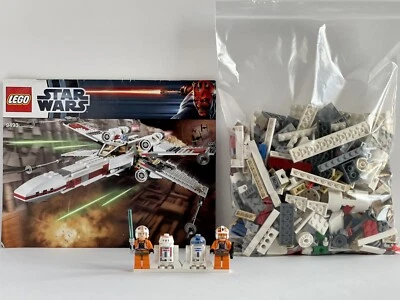 LEGO 9493 Star Wars X-Wing Starfighter 100% Complete No Box - VINTAGE *2012* - Image 1 of 4