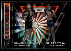 UFC #6 2022 Alexander Volkanovski / Brian Ortega Duos Holo láser naranja - Imagen 1 de 2