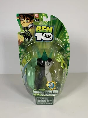 2006 Bandai Ben 10 Diamondhead - DNA Alien Heroes - Light Up - CN - NEW Sealed - Image 1 of 4